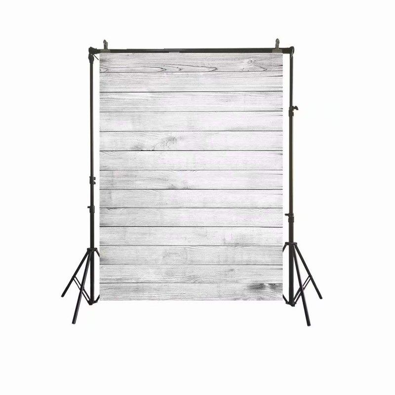 KonPon 3x5ft Vinyl Photography Background Vintage Wooden Board Child Baby Shower Photo Studio Portrait Prop photobooth Photoshoot 3931 - Image 1